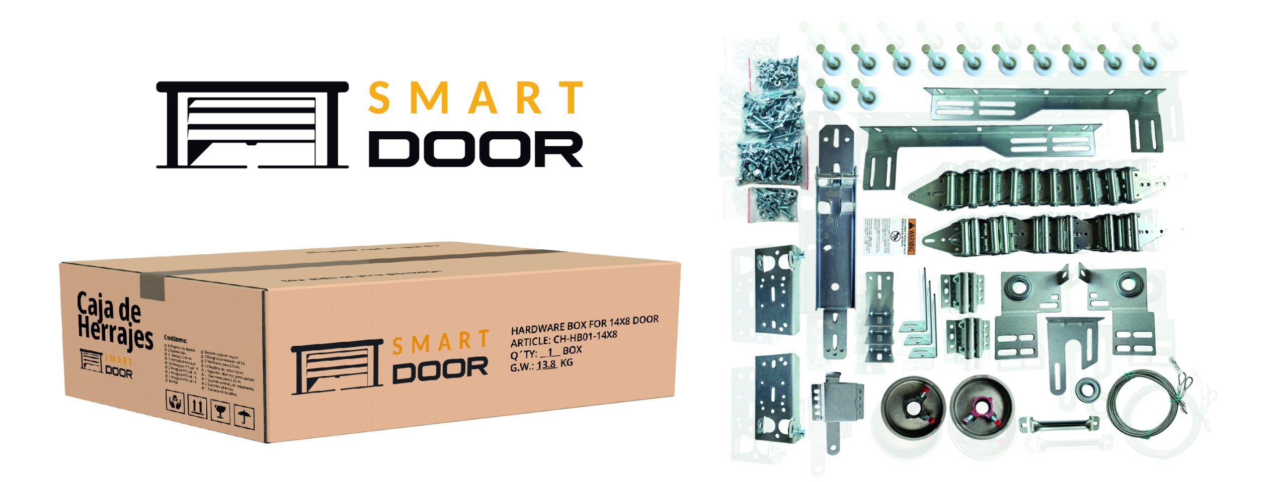 Caja de herrajes Smart Door
